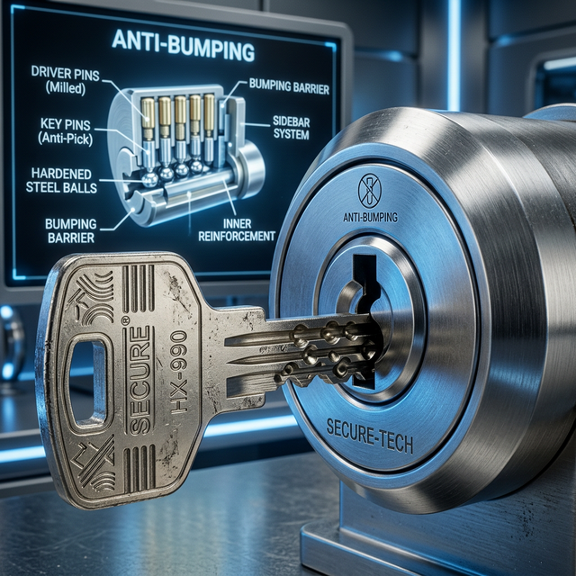 Cerraduras Antibumping